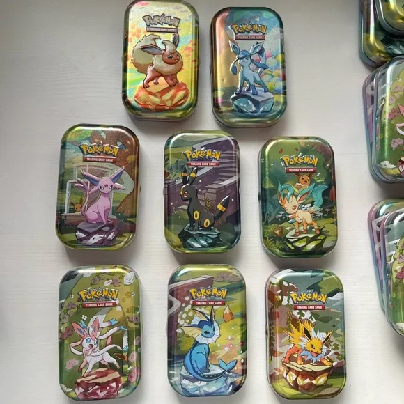 Pokemon Prismatic Tins (3 full sets) - Picture 1 of 1
